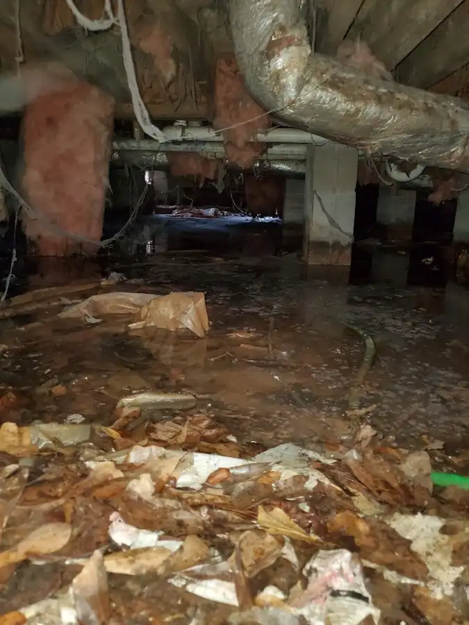 Crawl space flood assessment for Leak Detection & Repair in Holdenville